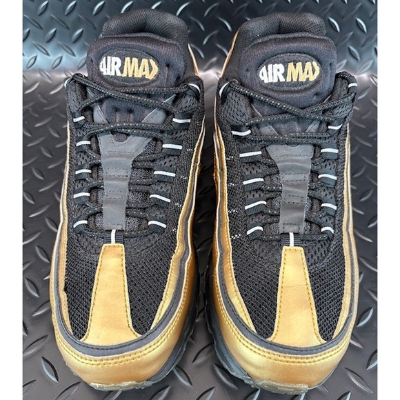 Nike Air Max 24/7 Metallic Gold Black 397252-015 Mens sneakers size 9 - Picture 5 of 8